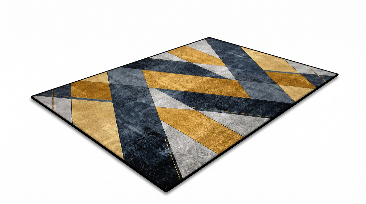 Tapis Géométrique Arabesque
