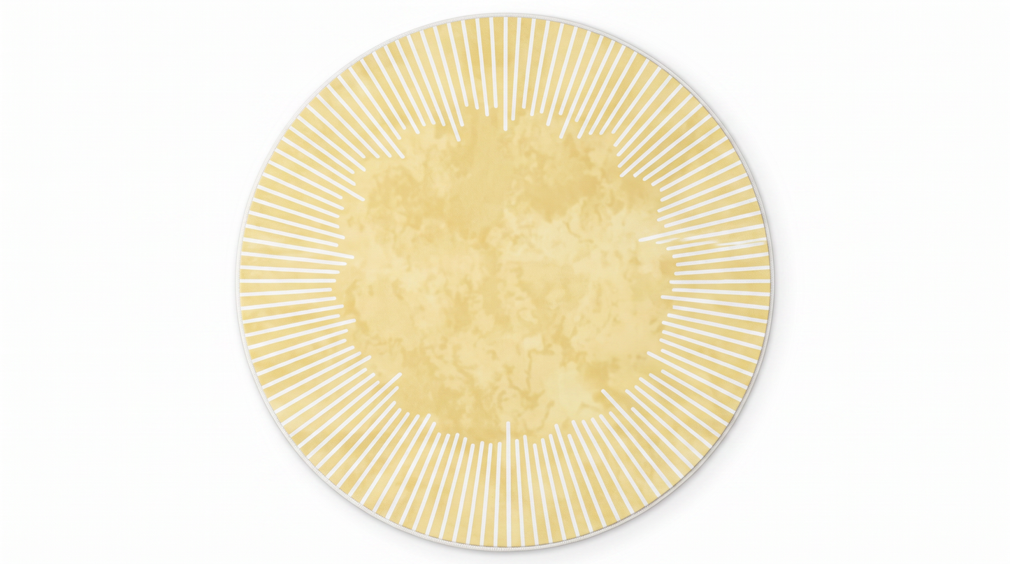 Tapis Rond Ellipse