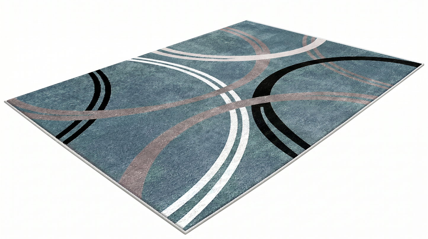 Tapis Moderne & Abstrait Éther