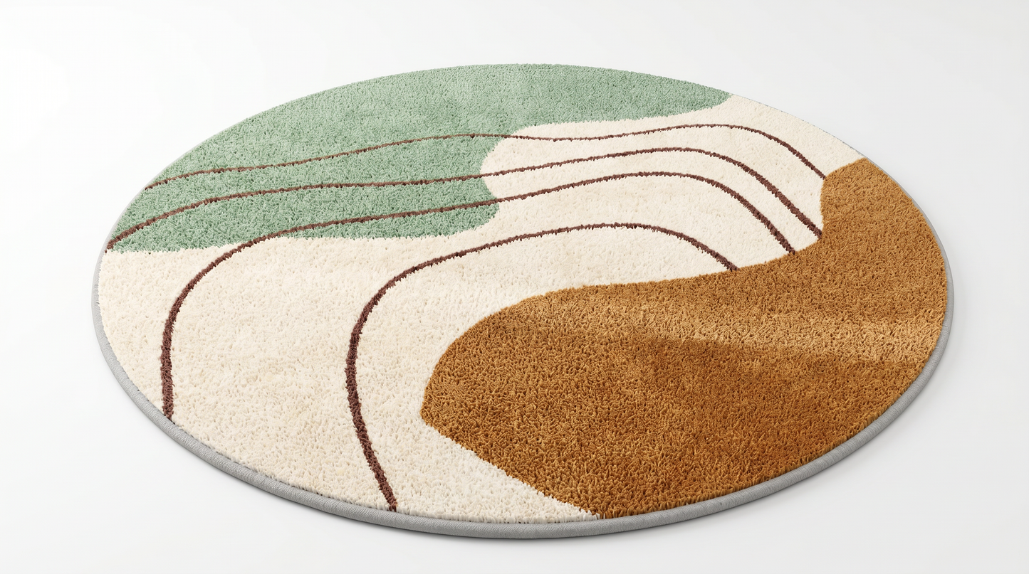 Tapis Rond Vega