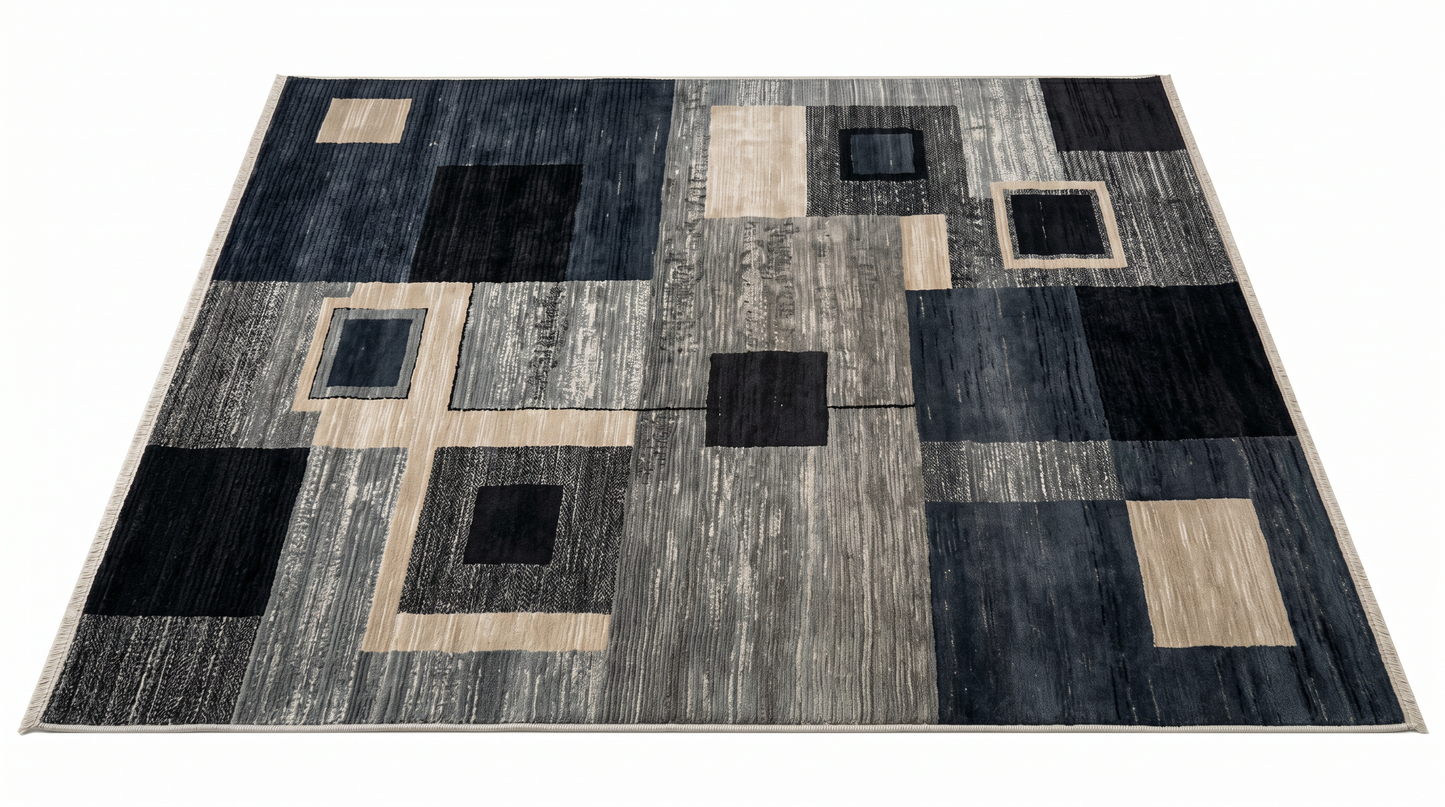 Tapis Géométrique Rhombus